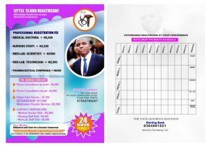 Little Clara Health Flyer